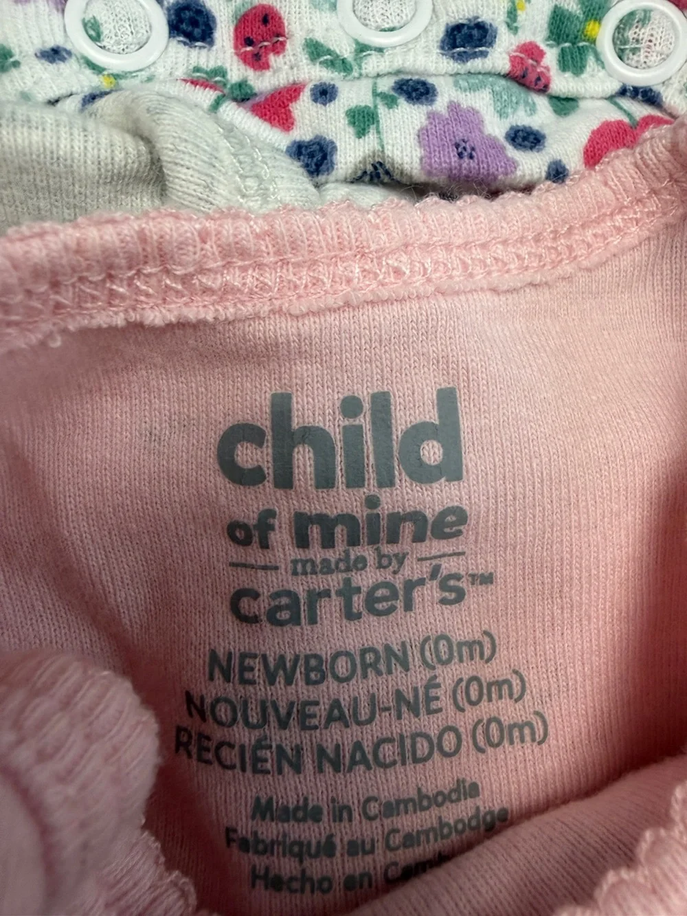 Baby Girl NB 19pc Clothing Lot Old Navy, Carters, Cloud Island Bodysuit Pants